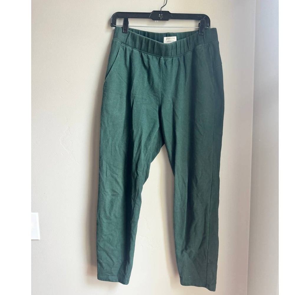 Pareto Organic Cotto  Jogger Pants M Farm To Closet Y2k Comfy Travel Vacation
